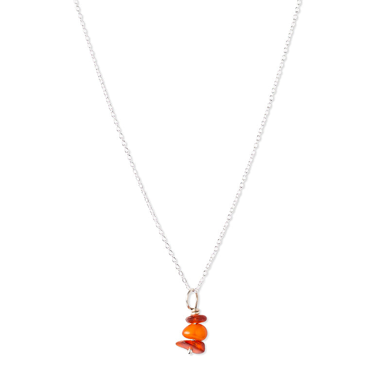 Amber and Opal Kette
