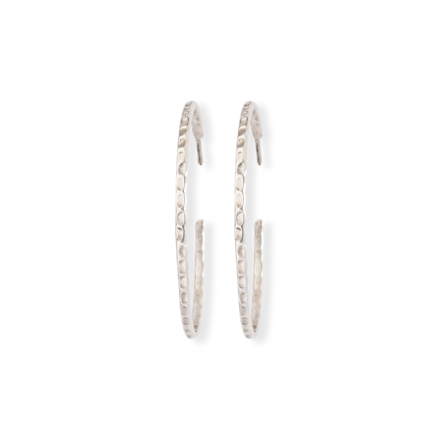 Hammered Thin Hoops Big