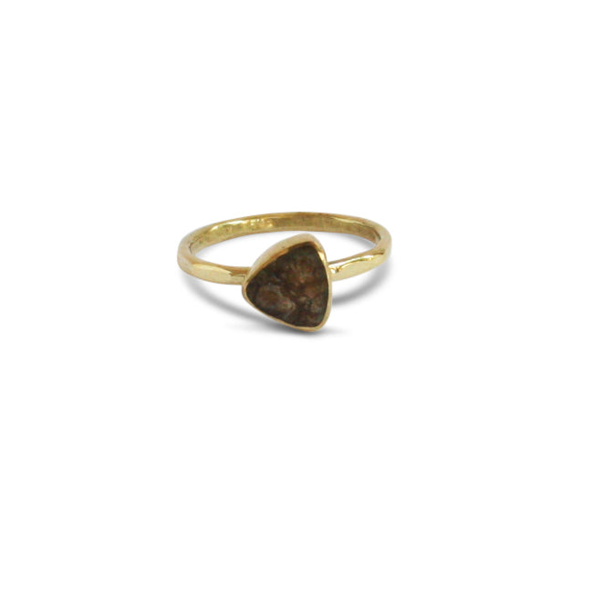 Triangle Stone Ring