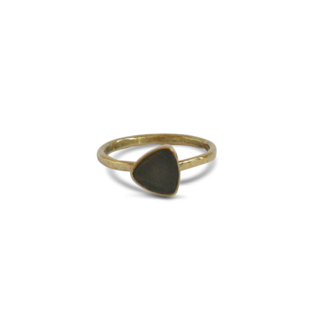 Triangle Stone Ring