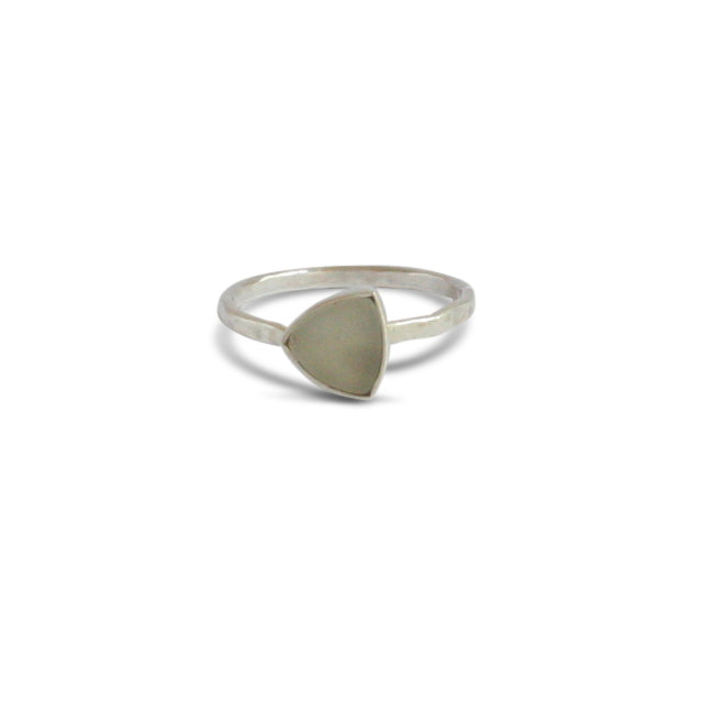 Triangle Stone Ring