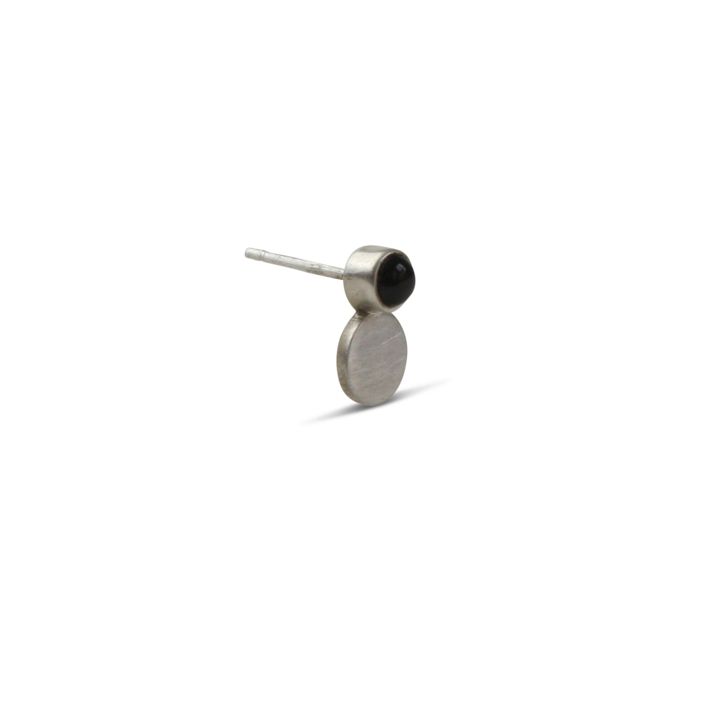 Two Circle Stone Ohrstecker