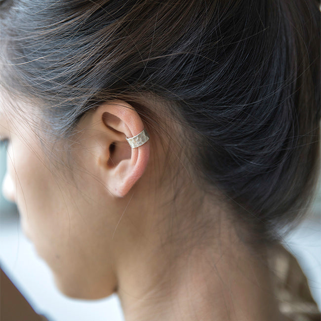 Hammered Earcuff