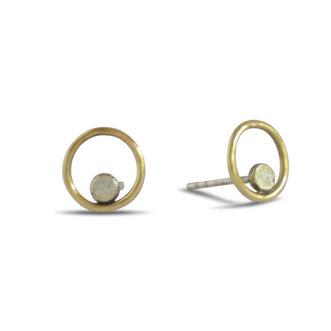 Circle Dot Ohrstecker
