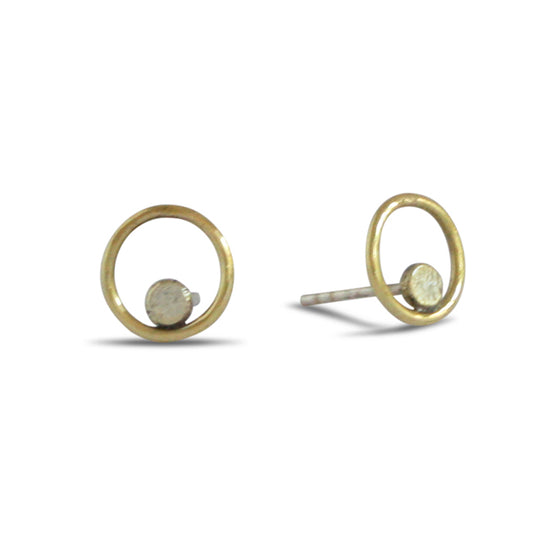 Circle Dot Ohrstecker