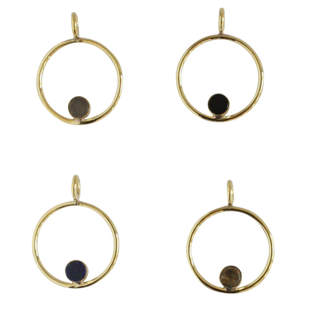Circle Stone Kette