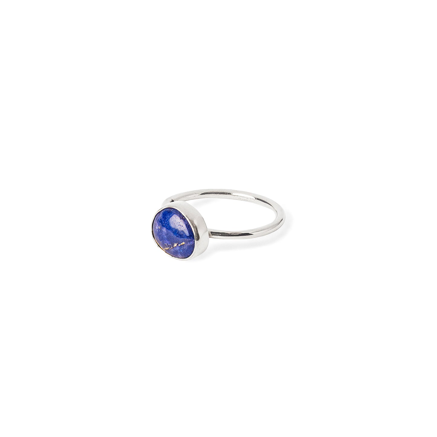 Asymmetric Stones Cabochon Ring