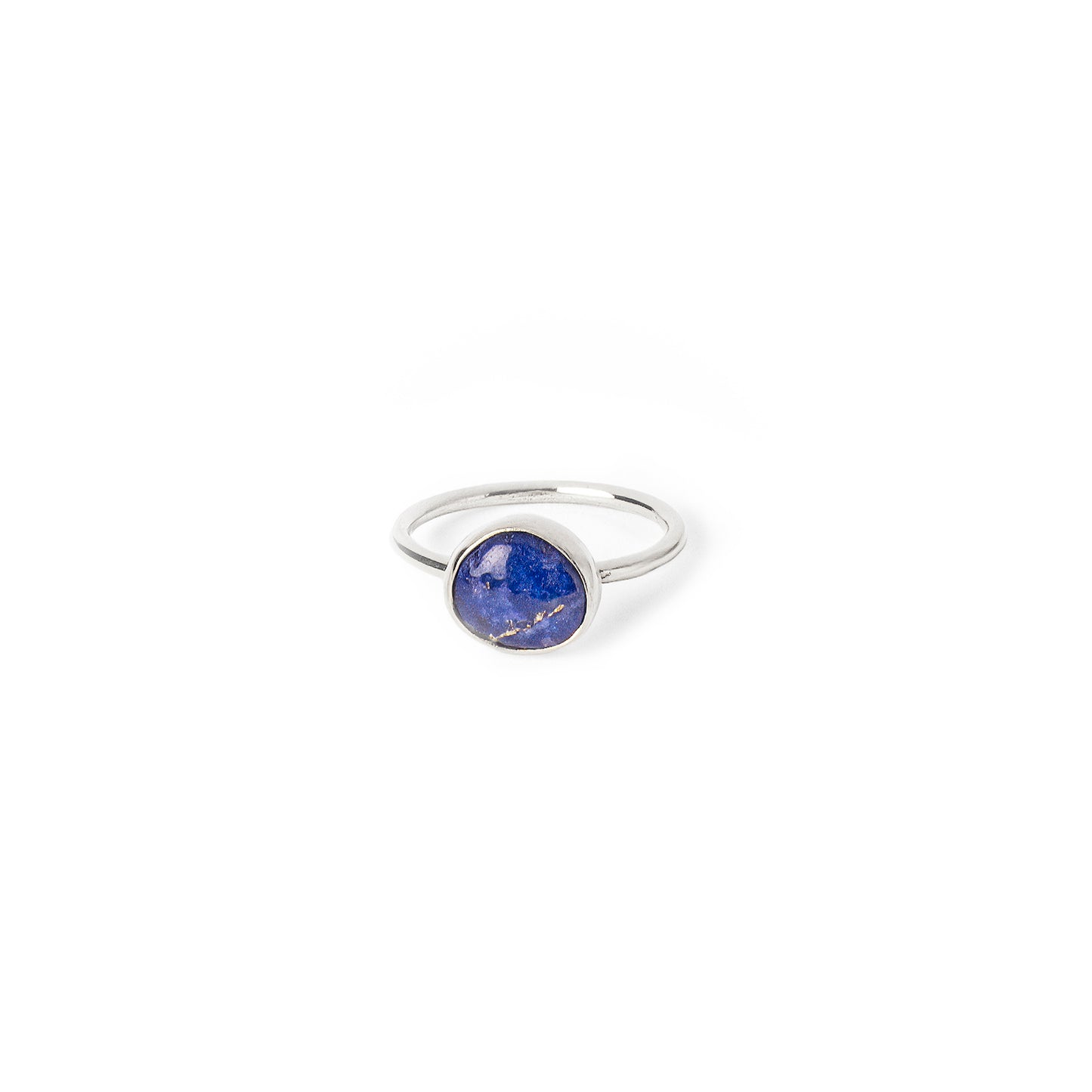 Asymmetric Stones Cabochon Ring