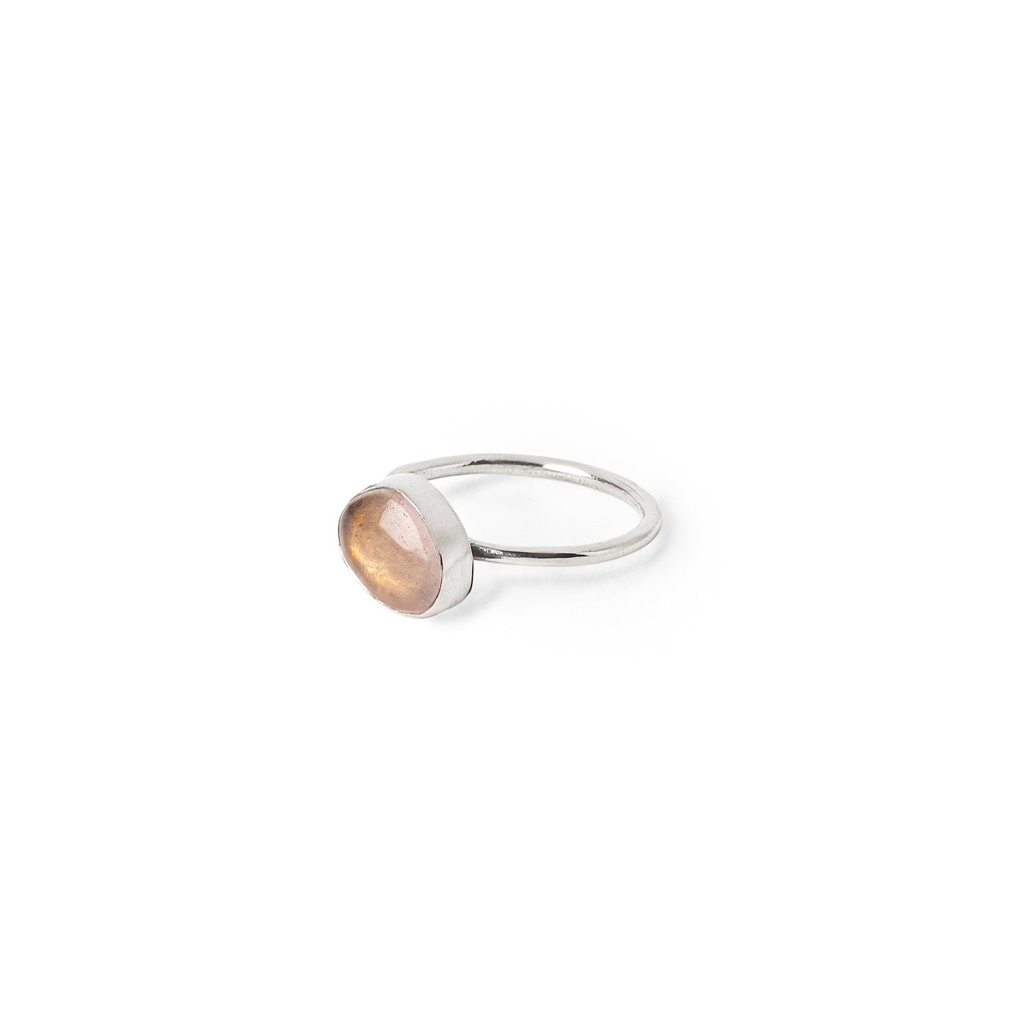 Asymmetric Stones Cabochon Ring