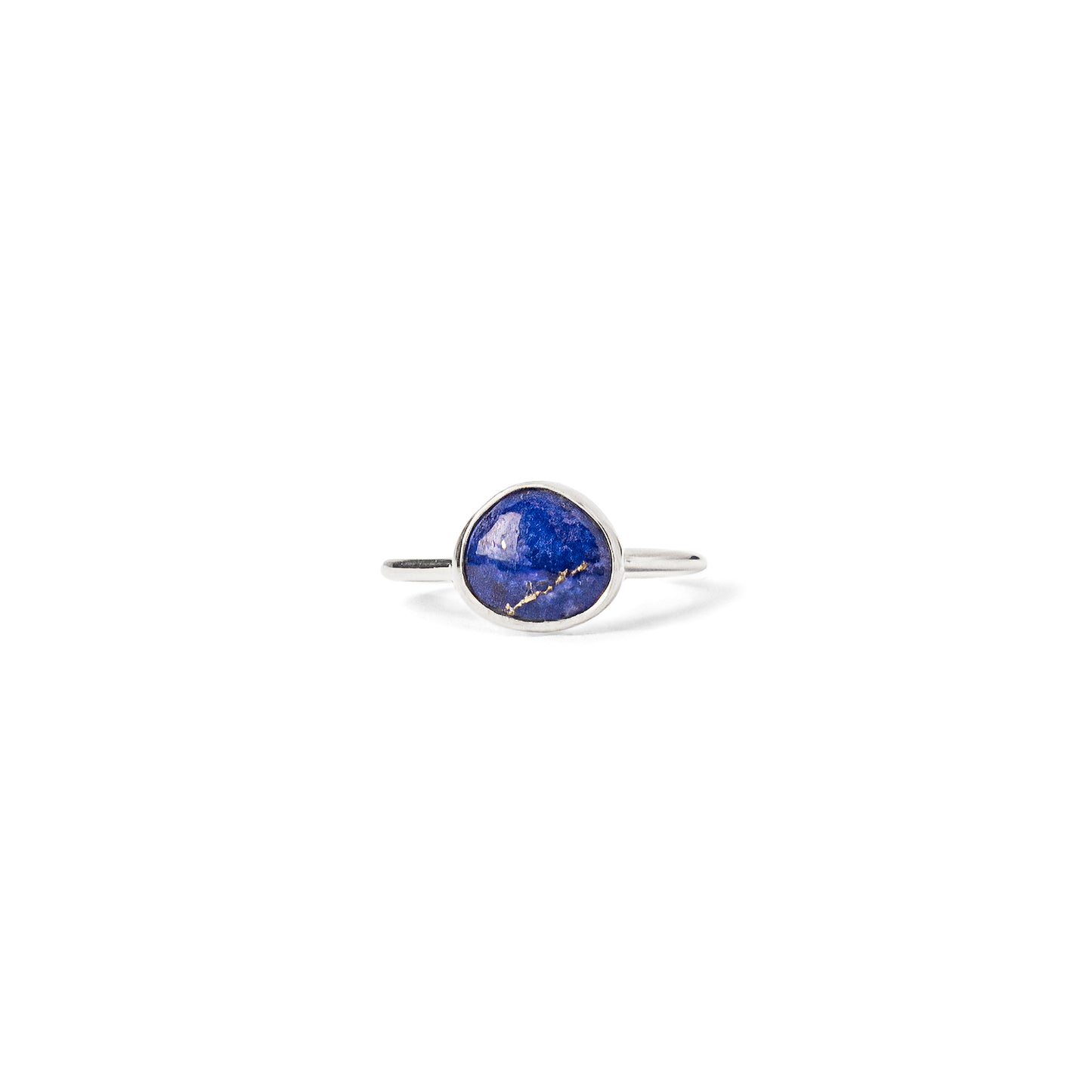 Asymmetric Stones Cabochon Ring