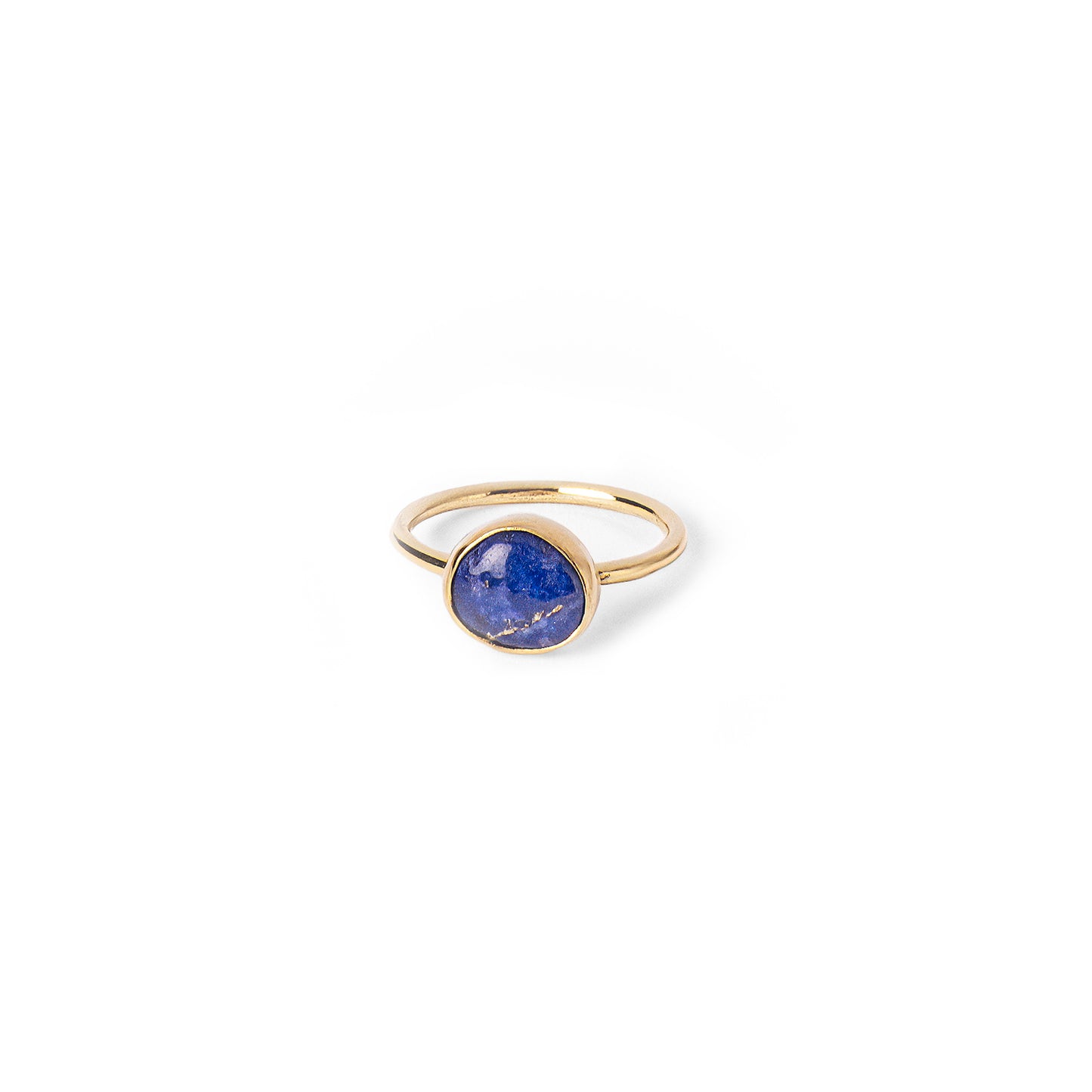 Asymmetric Stones Cabochon Ring