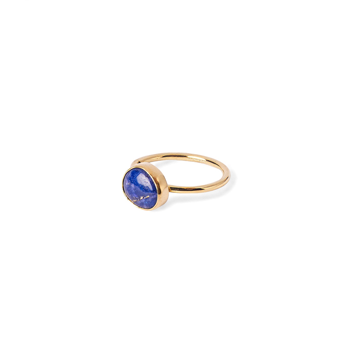 Asymmetric Stones Cabochon Ring