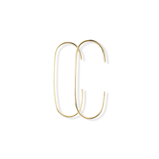 Doodles Ohrringe Oval