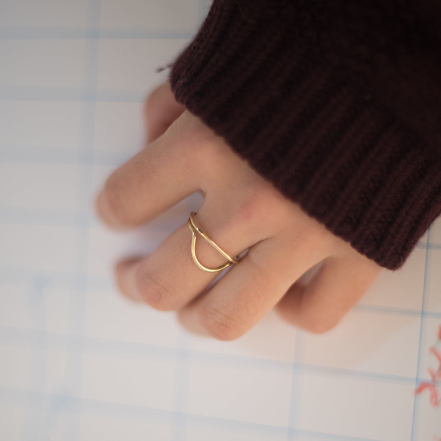 Doodles Ring Straight