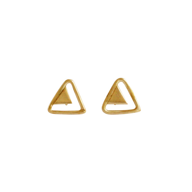 Double Triangle Ohrstecker